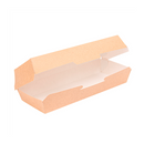 Natuurlijke nano-micro "panini" dozen 26,5x12x7cm (50st)