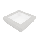 BOITE BLANCHE + COUVERCLE FENETRE 1000ML - 200 PIECES - Clean Service