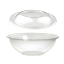 BOL A SALADE TRANSPARENT 1500ML + COUVERCLES - 100PCS - Clean Service