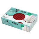 BOLSIUS - Bougie flambeau bordeaux 24cm - 100 pièces - CleanServiceSA