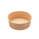 Kraft salad bowl (900ml) sans couvercles - 300pcs - CleanServiceSA