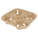 Porte - gobelets pour 4 gobelets 22x22cm (220pc) - Clean Service