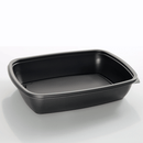 SABERT - Ravier noir 1 compartiment 900ML (75Pc) - Clean Service