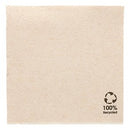 Serviettes cocktail ouate naturel recyclée 30x30cm - 1800pcs* - CleanServiceSA
