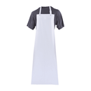 Tablier nitrile et PVC blanc 115x90cm - Clean Service
