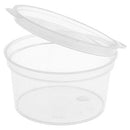 Petits pots avec couvercles à charnière 30/50CC - 1000Pc - CleanServiceSA