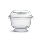 Pot à dessert pp jetable 20cl avec couvercle- 600pc - CleanServiceSA