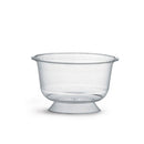 Pot à dessert pp jetable 20cl avec couvercle- 600pc - CleanServiceSA
