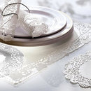 SABERT - Dentelle ronde 18cm blanche 250Pc - CleanServiceSA