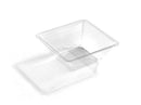 SABERT - Mini saladier carré transparent 175ml avec couvercle - 50Pc - CleanServiceSA