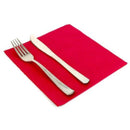 Serviettes 33x33cm rouges - 2000 pièces - CleanServiceSA