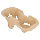 TAKE AWAY - Porte-Gobelets double 21X11x4,5 cm carton naturel - 480pc - CleanServiceSA